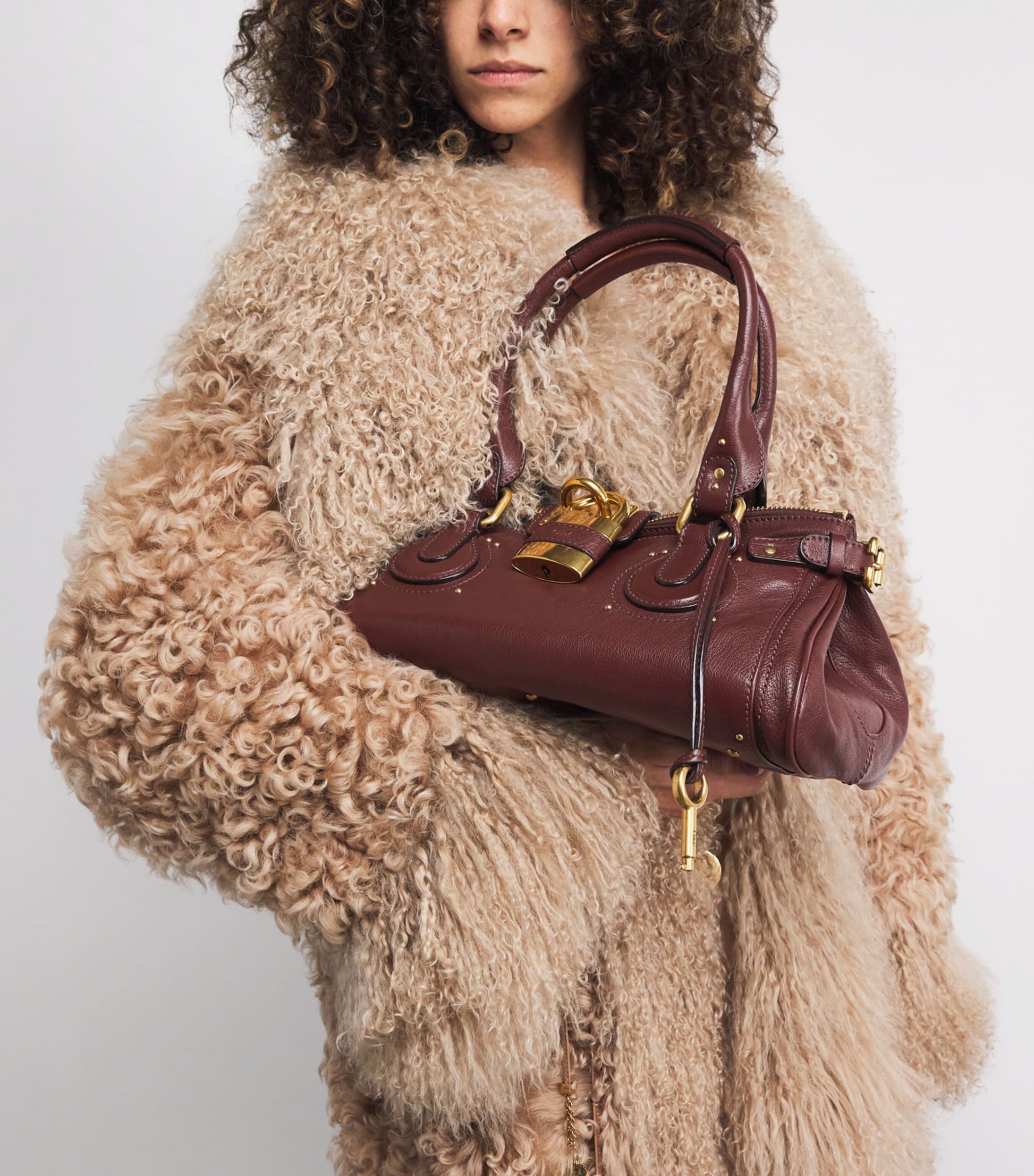 Chloé Leather Paddington Shoulder Bag