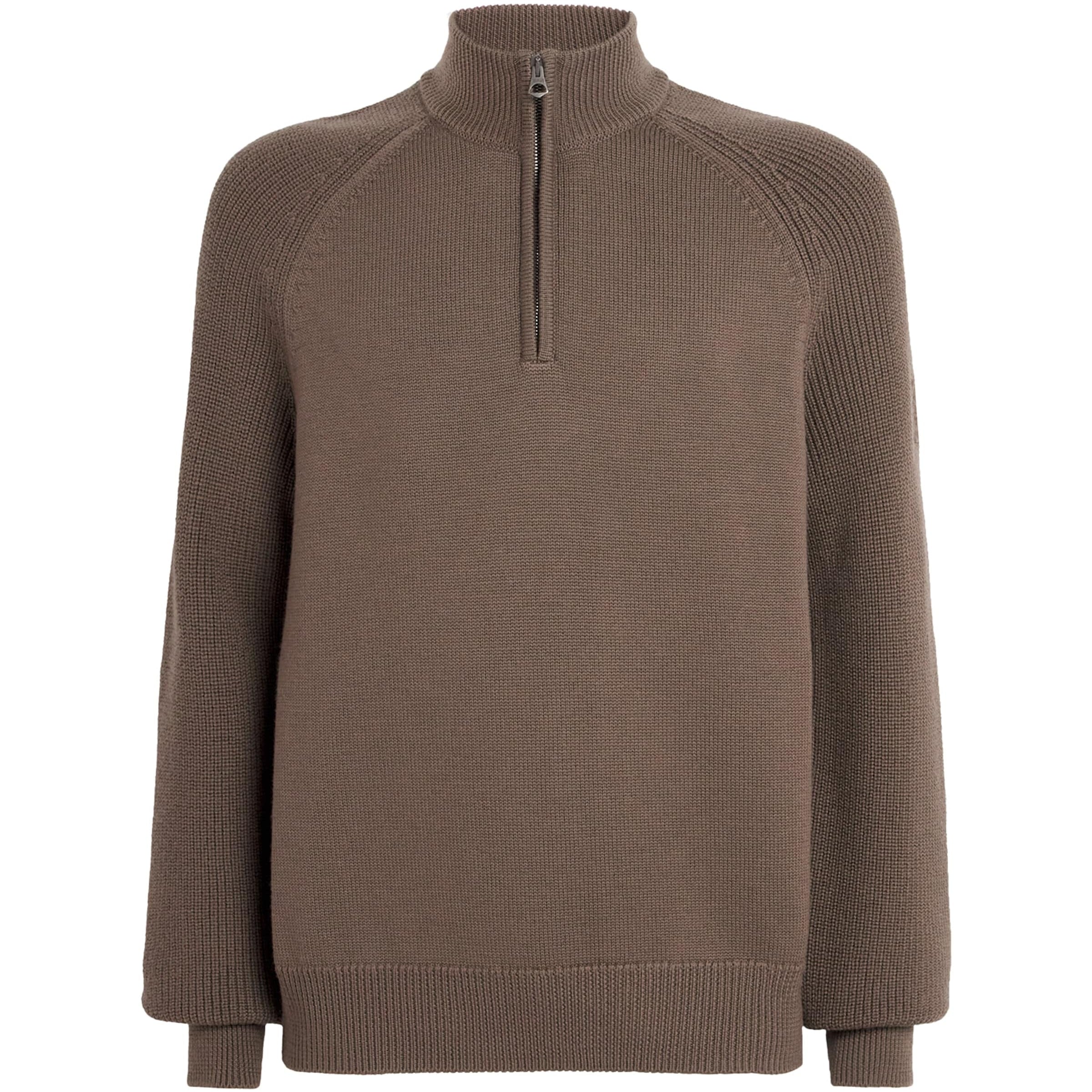 Belstaff Brown Merino Wool Aspect Sweater