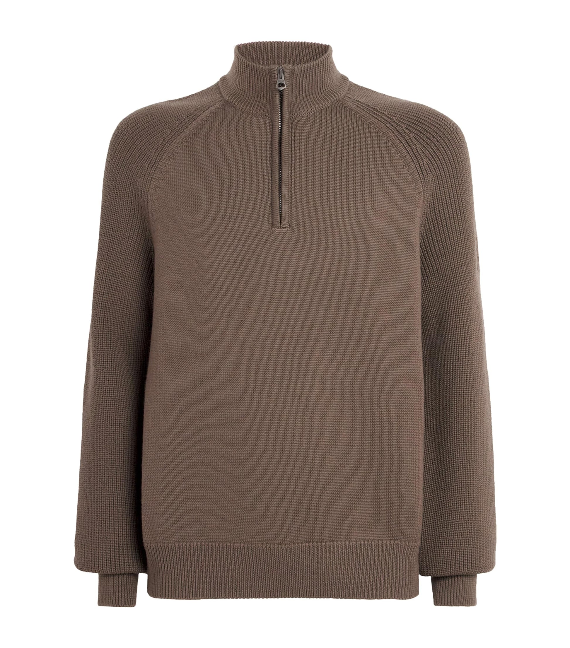 Belstaff Brown Merino Wool Aspect Sweater