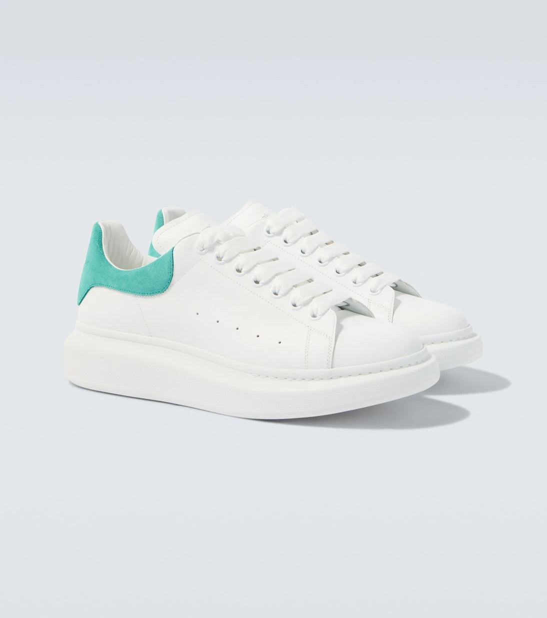 McQueen - Oversized leather sneakers