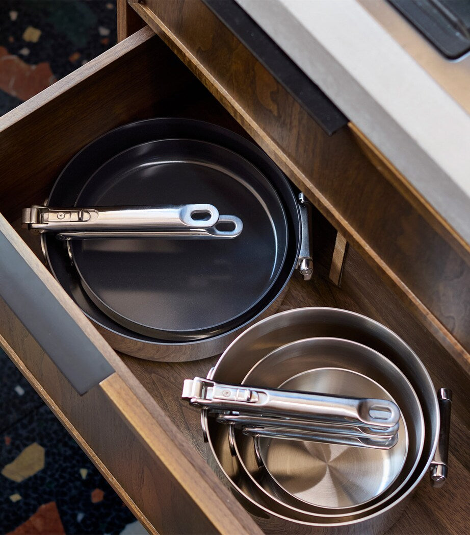 Space Non-Stick Folding-Handle Frying Pan (24cm)