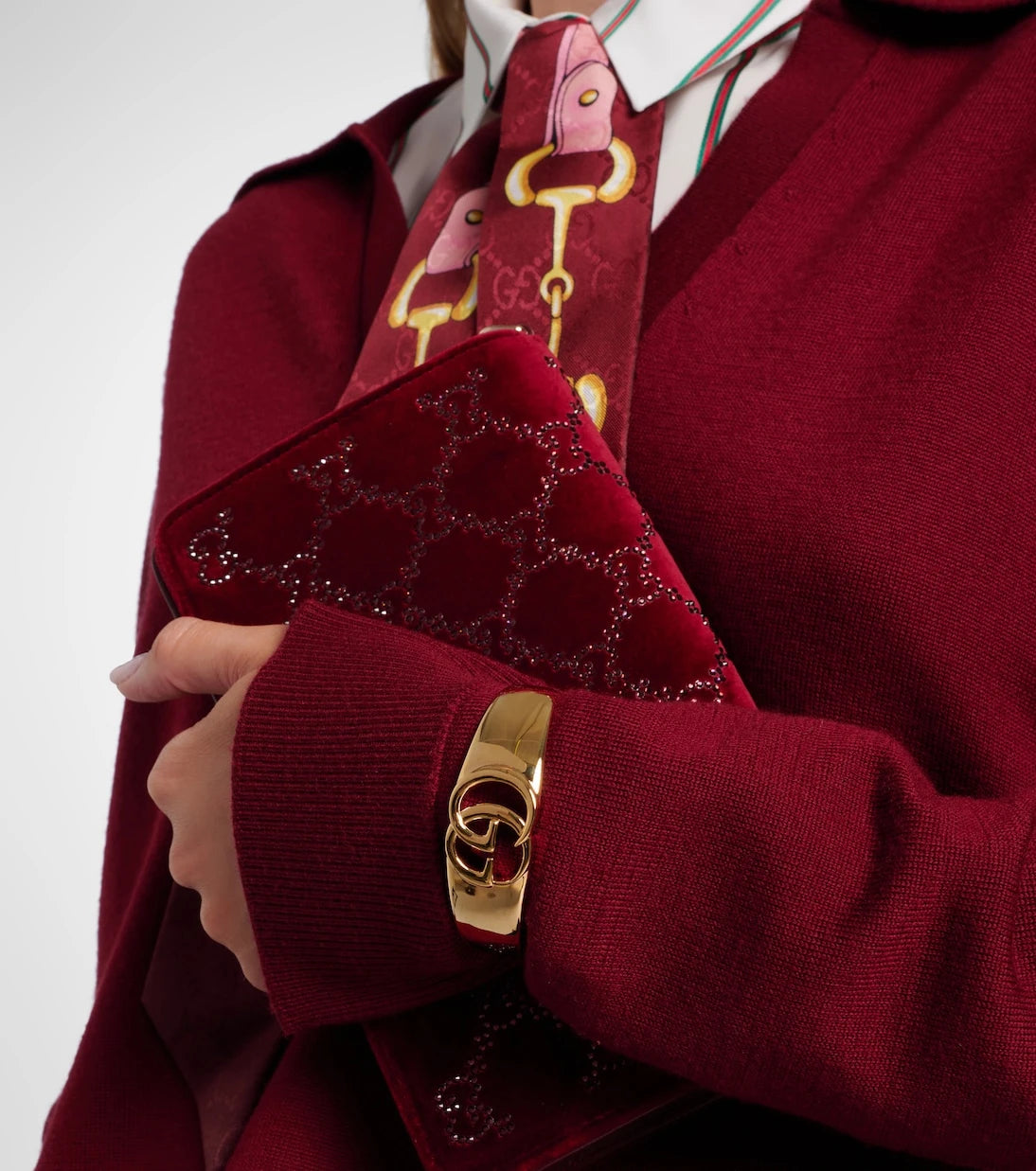 Gucci - GG Marmont cuff bracelet