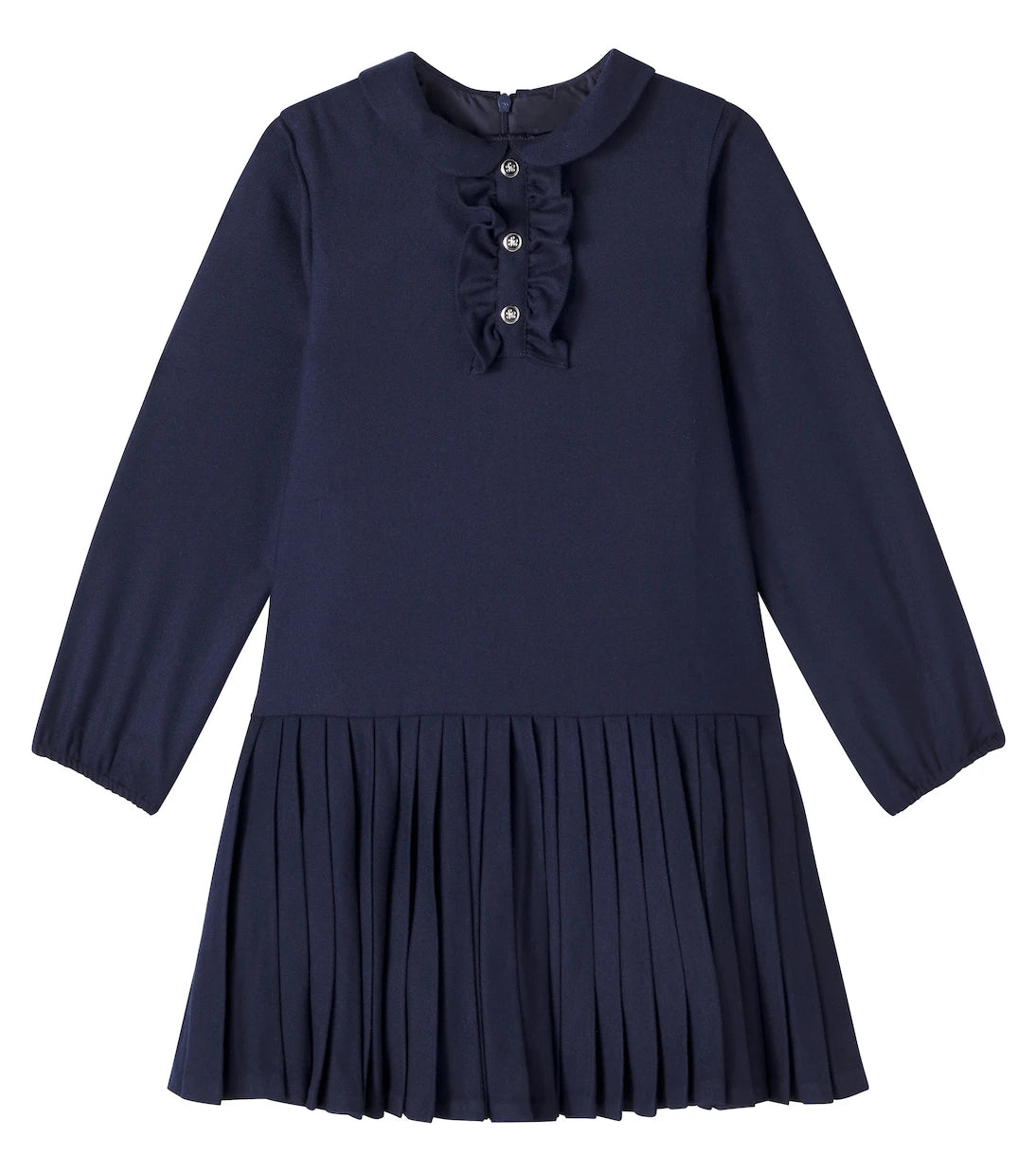 Tartine et Chocolat - Pleated ruffled dress