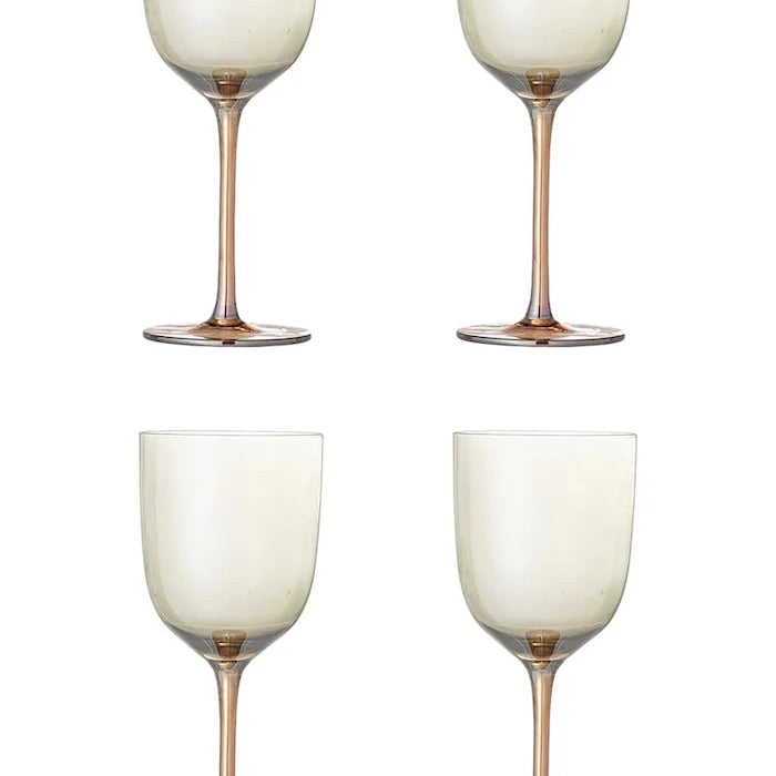 Bloomingville Aston Şarap Kadehi Seti 350 ml (4 Parça)