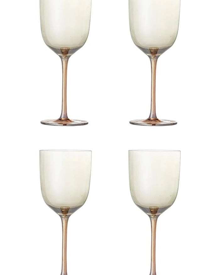 Bloomingville Aston Şarap Kadehi Seti 350 ml (4 Parça)