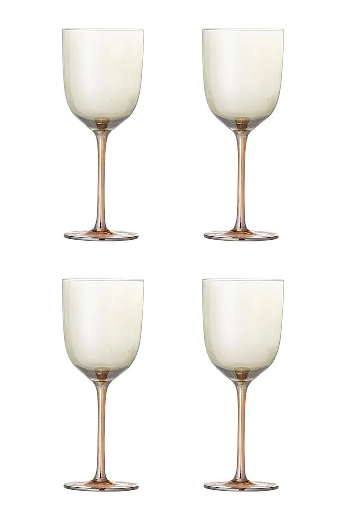 Bloomingville Aston Şarap Kadehi Seti 350 ml (4 Parça)