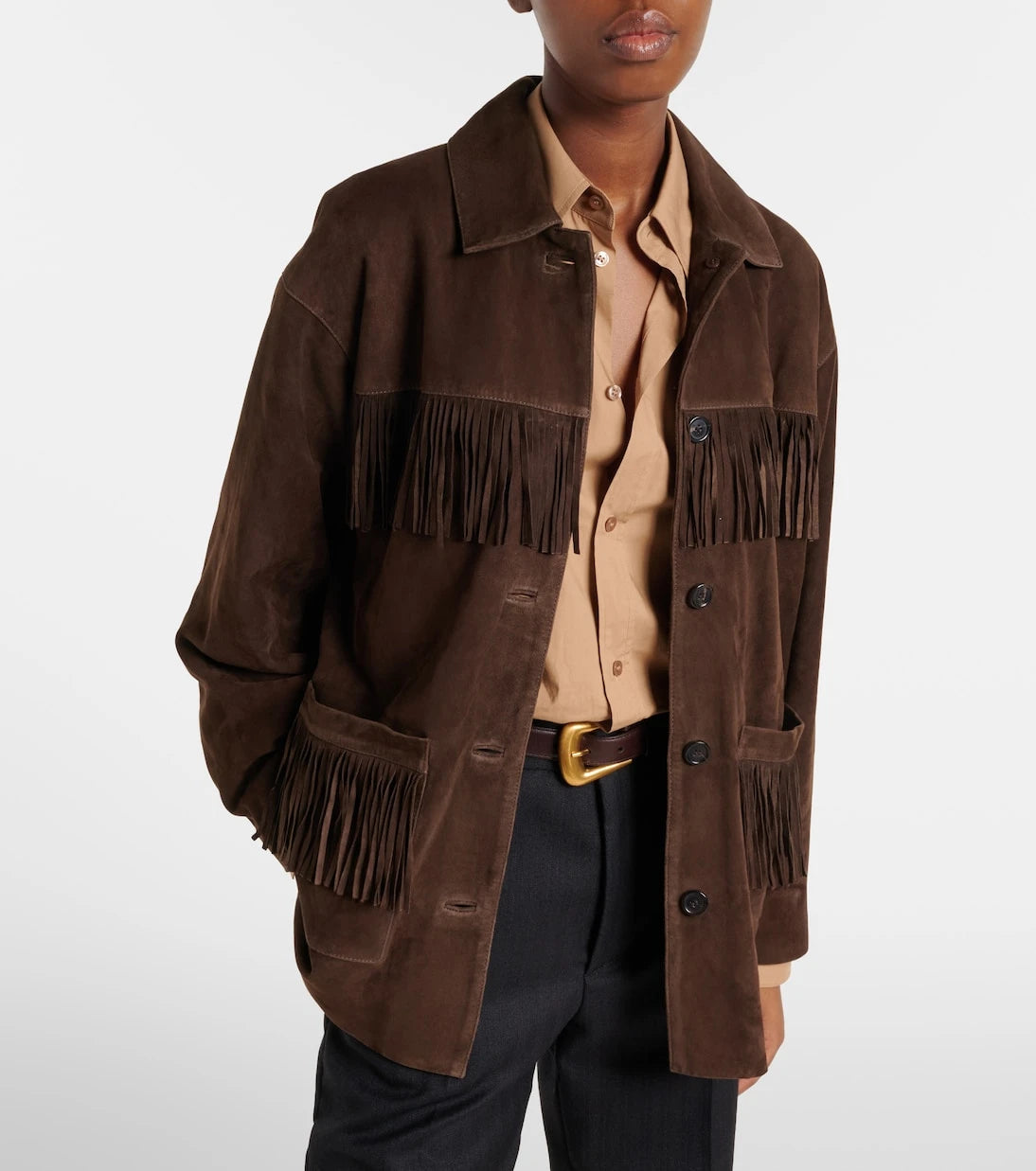 Nili Lotan - Foudre fringed suede jacket