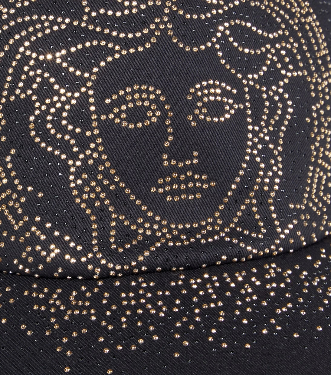 Versace Kids - Medusa embellished cotton baseball cap