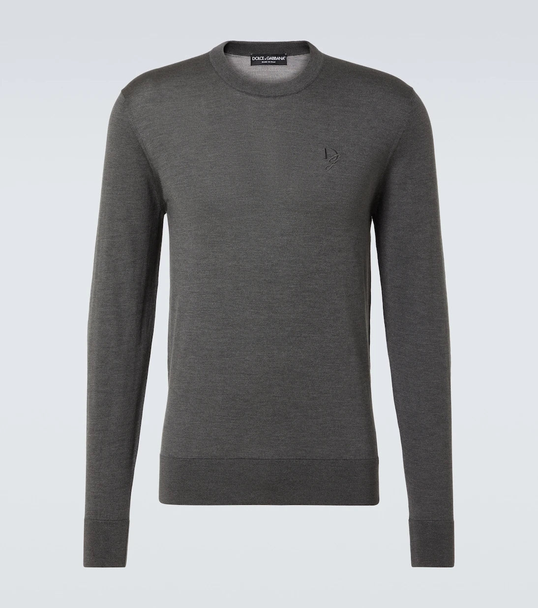 Dolce&Gabbana - Logo silk sweater