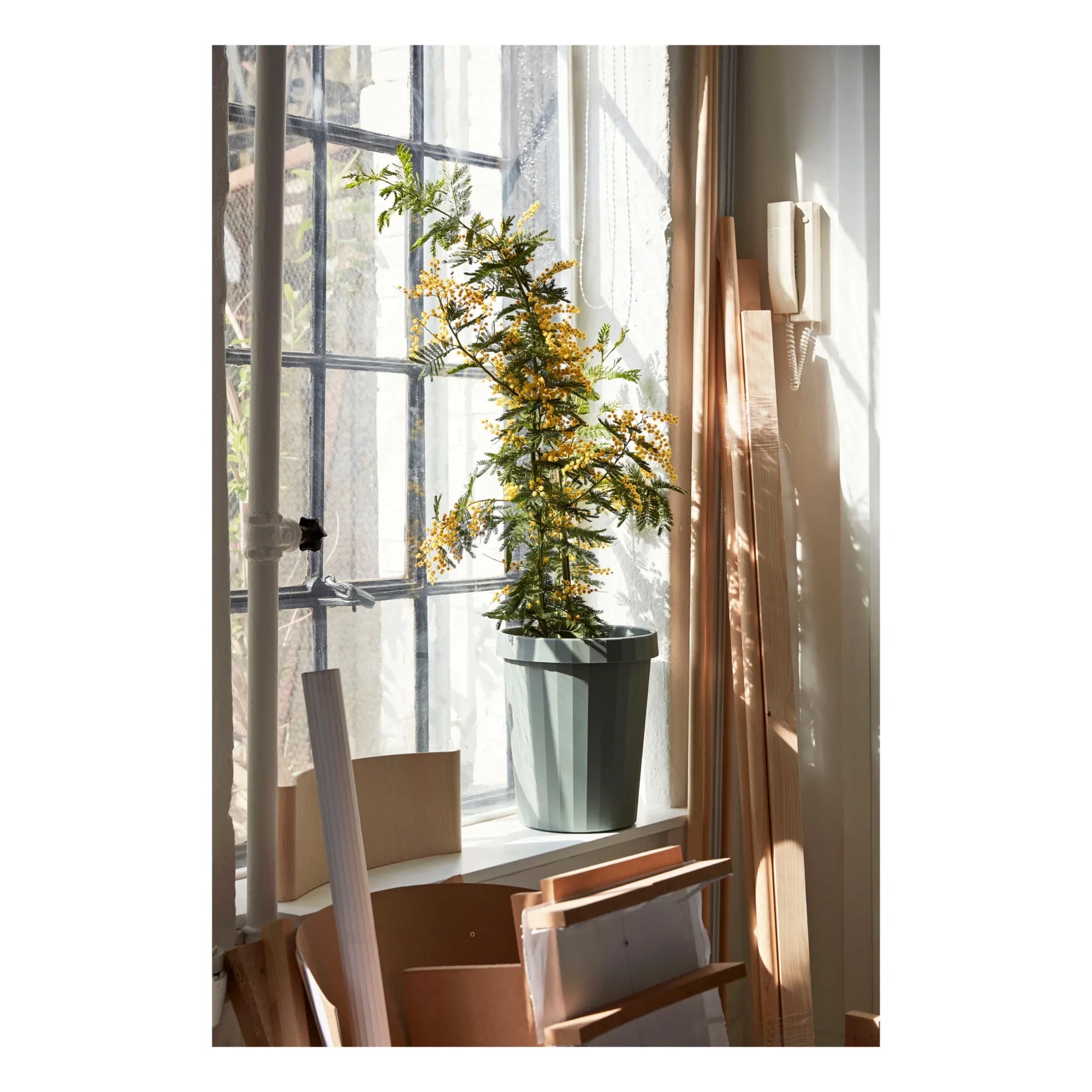 Hay - Shade Rubbish Bin | Almond green