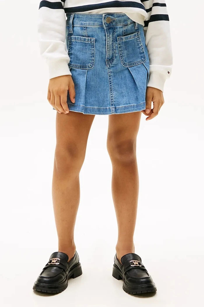 Детска памучна пола Tommy Hilfiger
