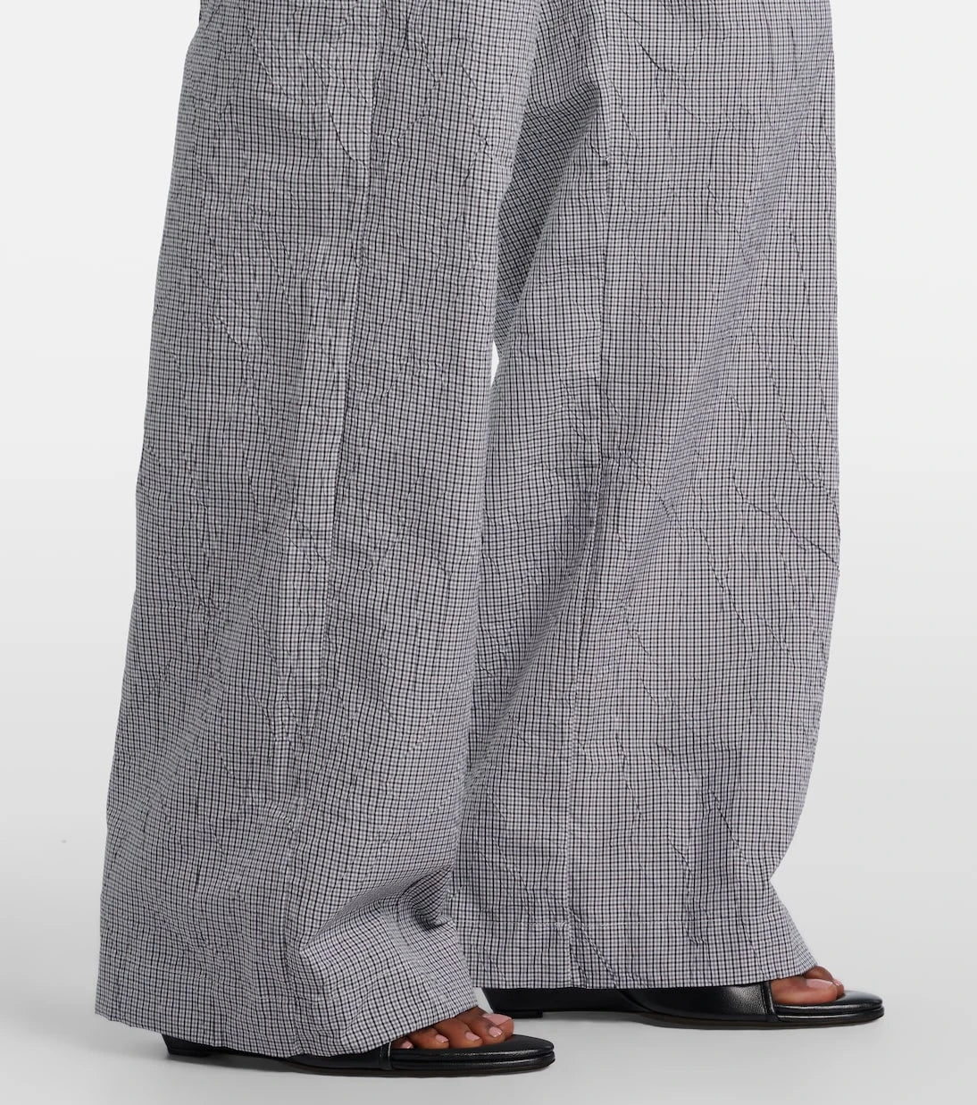 Róhe - Checked cotton-blend pajama pants