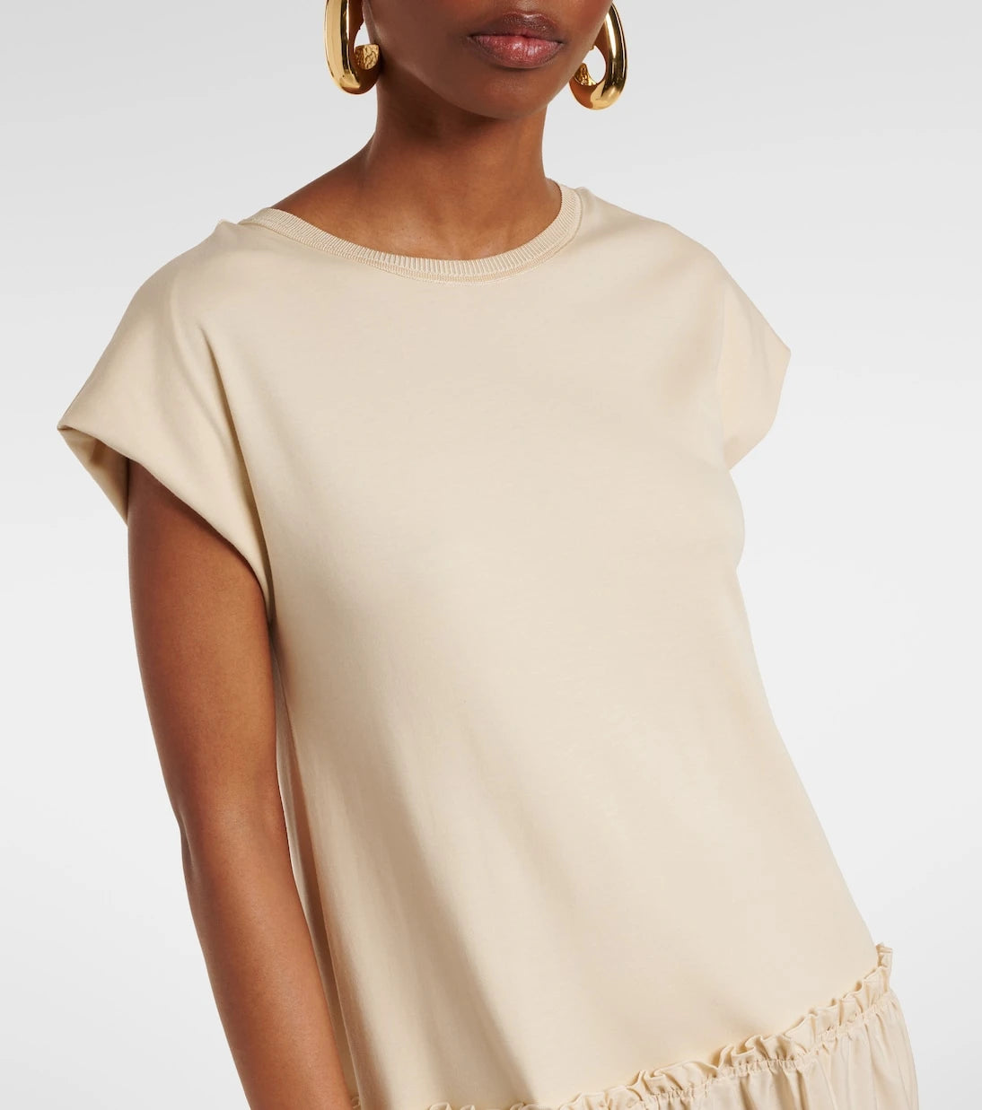 Joseph - Cotton poplin jersey maxi dress