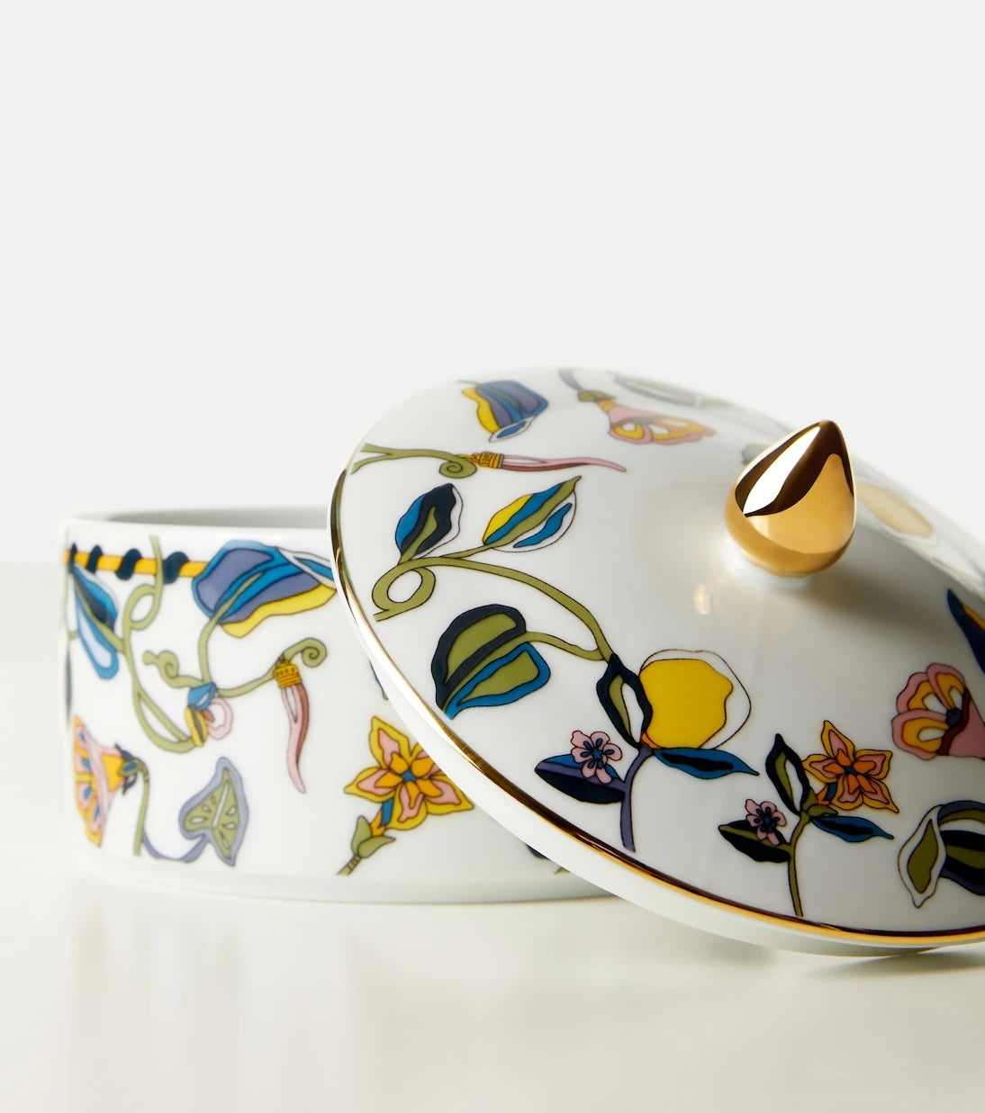 La DoubleJ - Borboni White porcelain container