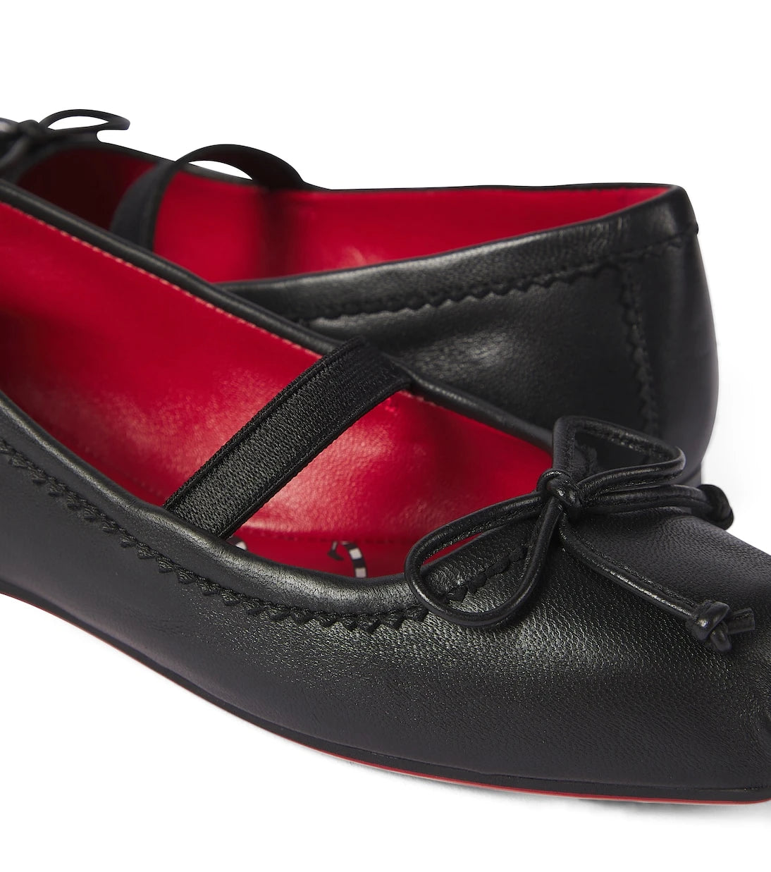 Christian Louboutin Kids - Baballet leather ballet flats