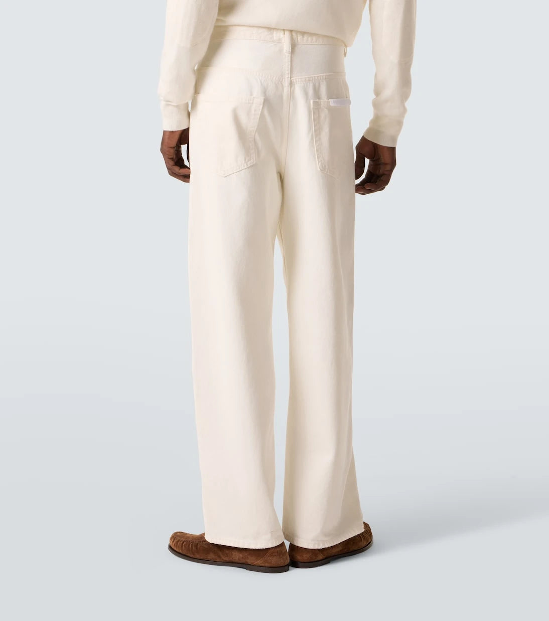 Frame - Baggy high-rise wide-leg jeans