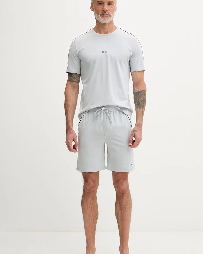 BOSS домашен къс панталон мъжки от памук с еластан Unique Shorts CW