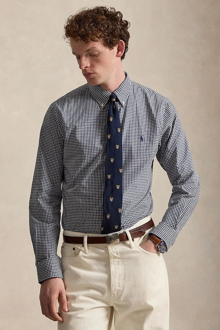 Polo Ralph Lauren риза мъжка от памук