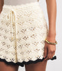Cotton Rhiannon Crochet Shorts CRBL/CREAM/BLACK