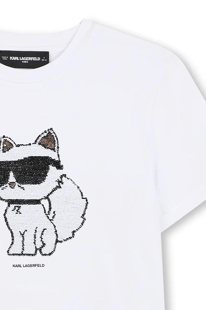 Детска тениска Karl Lagerfeld