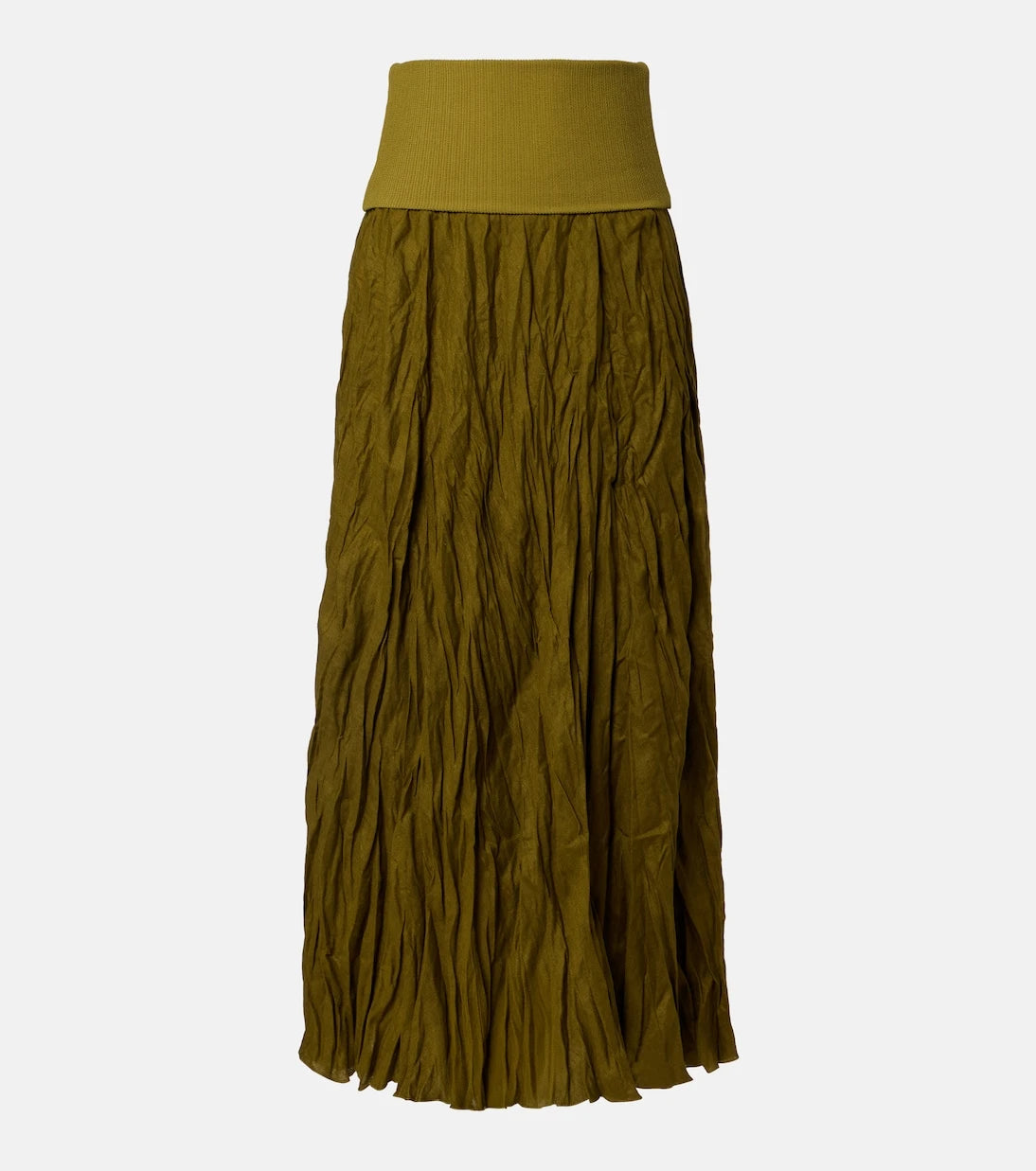 Johanna Ortiz - Linen-blend maxi skirt