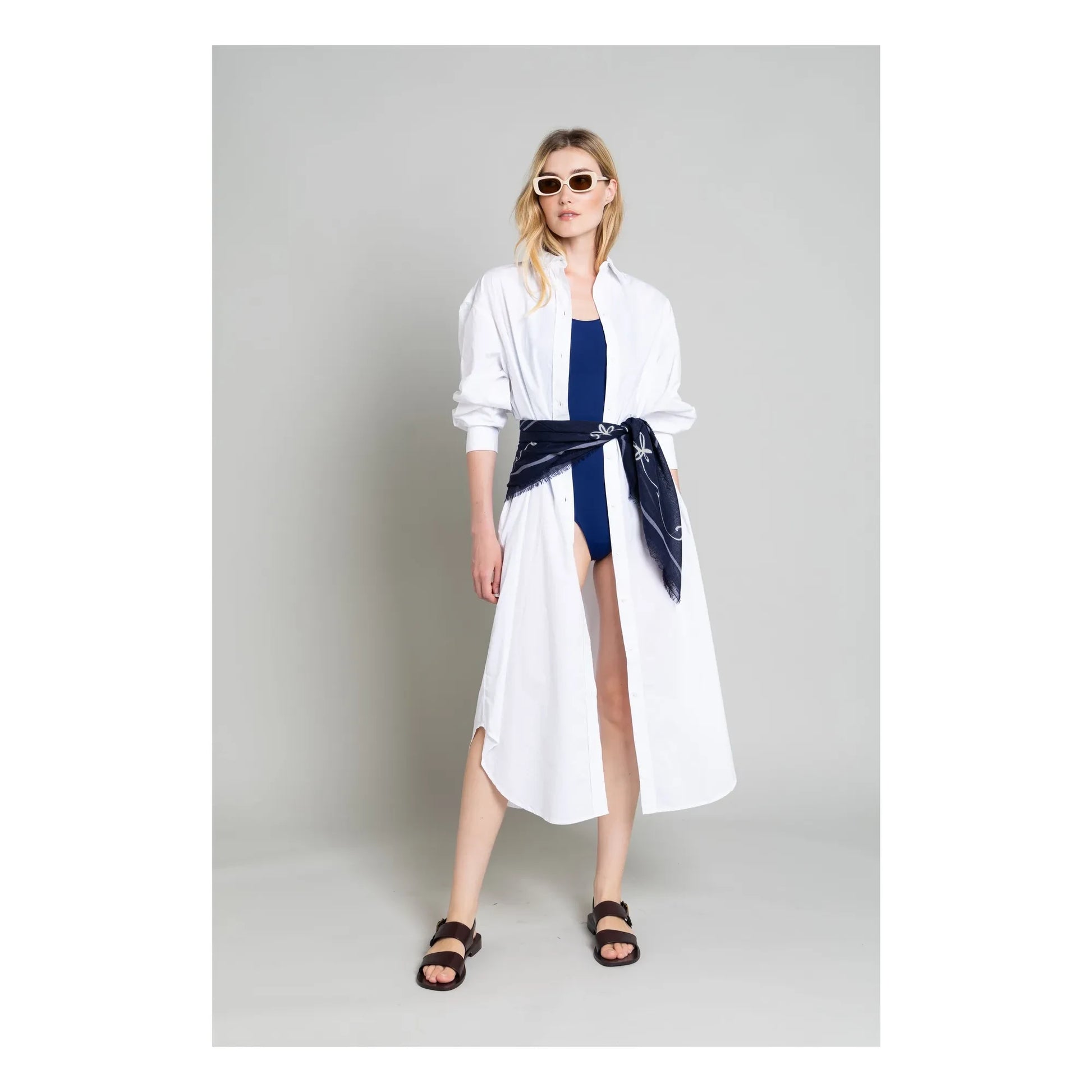 Smallable Woman - Melissa shirt dress | White
