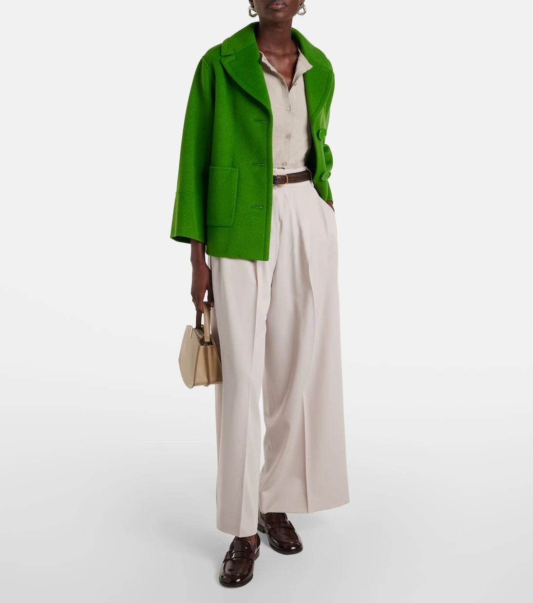 'S Max Mara - Pam cropped cotton cardigan