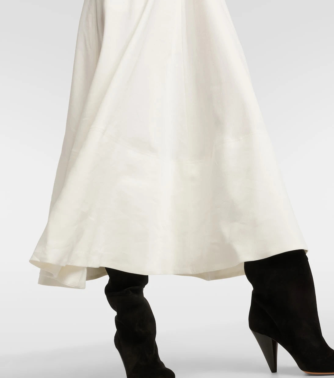 Proenza Schouler - Ruby linen-blend midi dress
