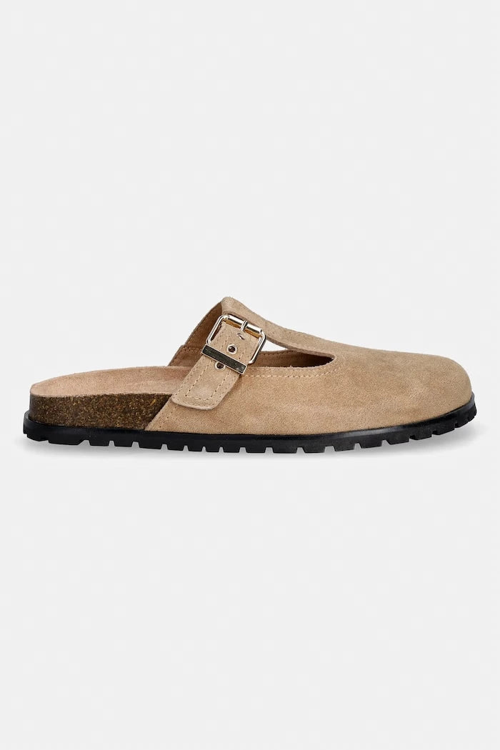 Steve Madden süet kadın sabot terlik Atticus