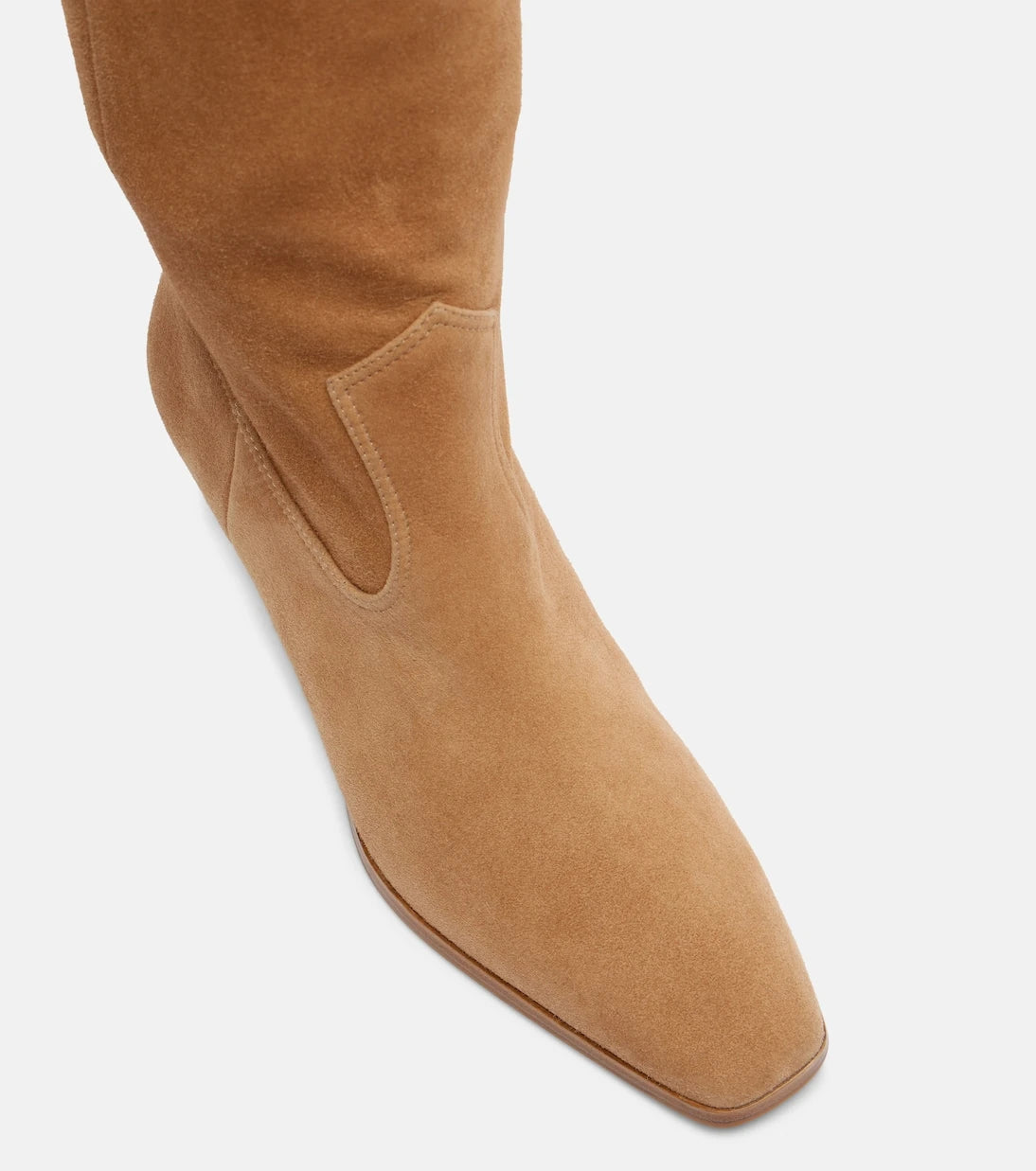 Aquazzura - Nomad 50 suede over-the-knee boots