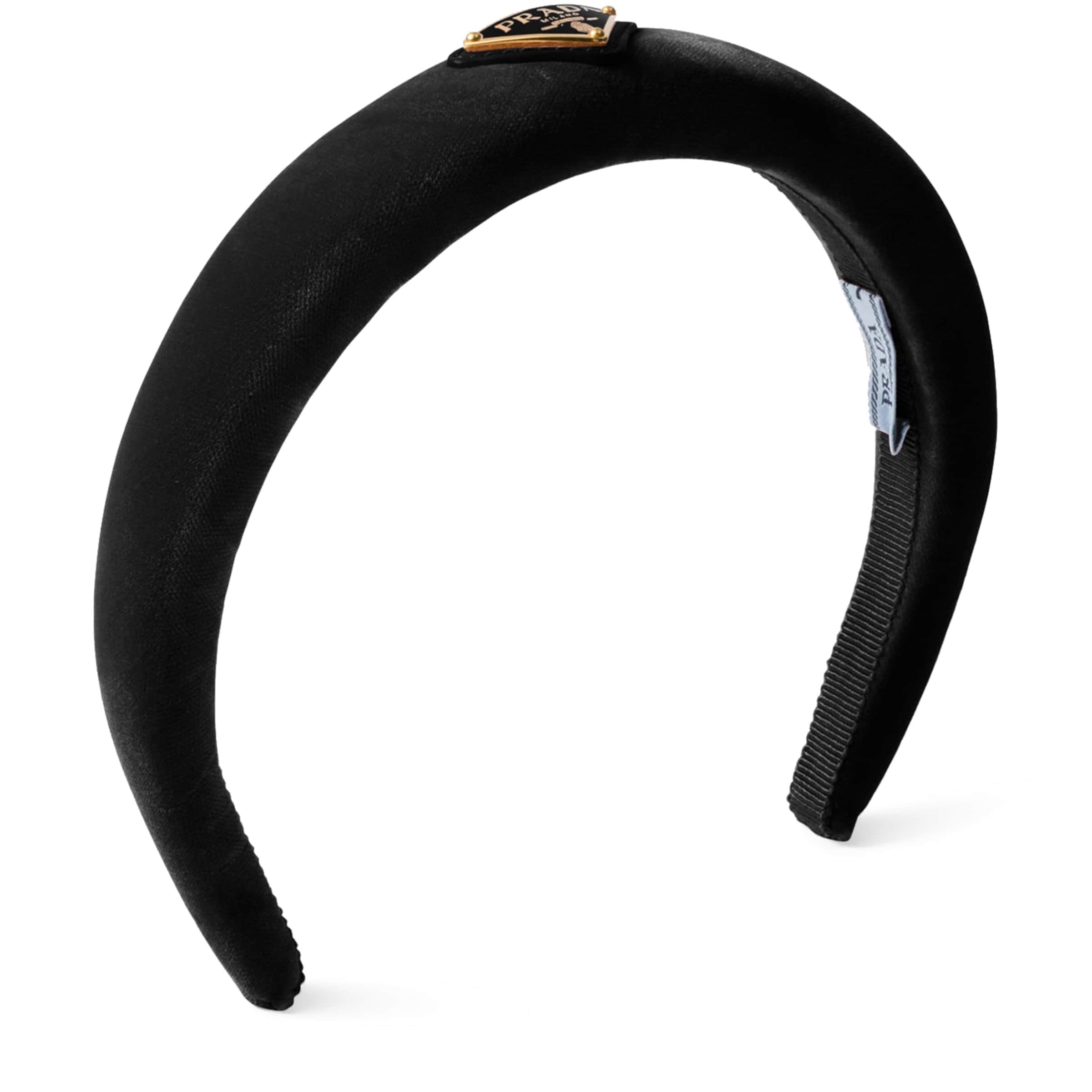 Black Velvet Logo Headband