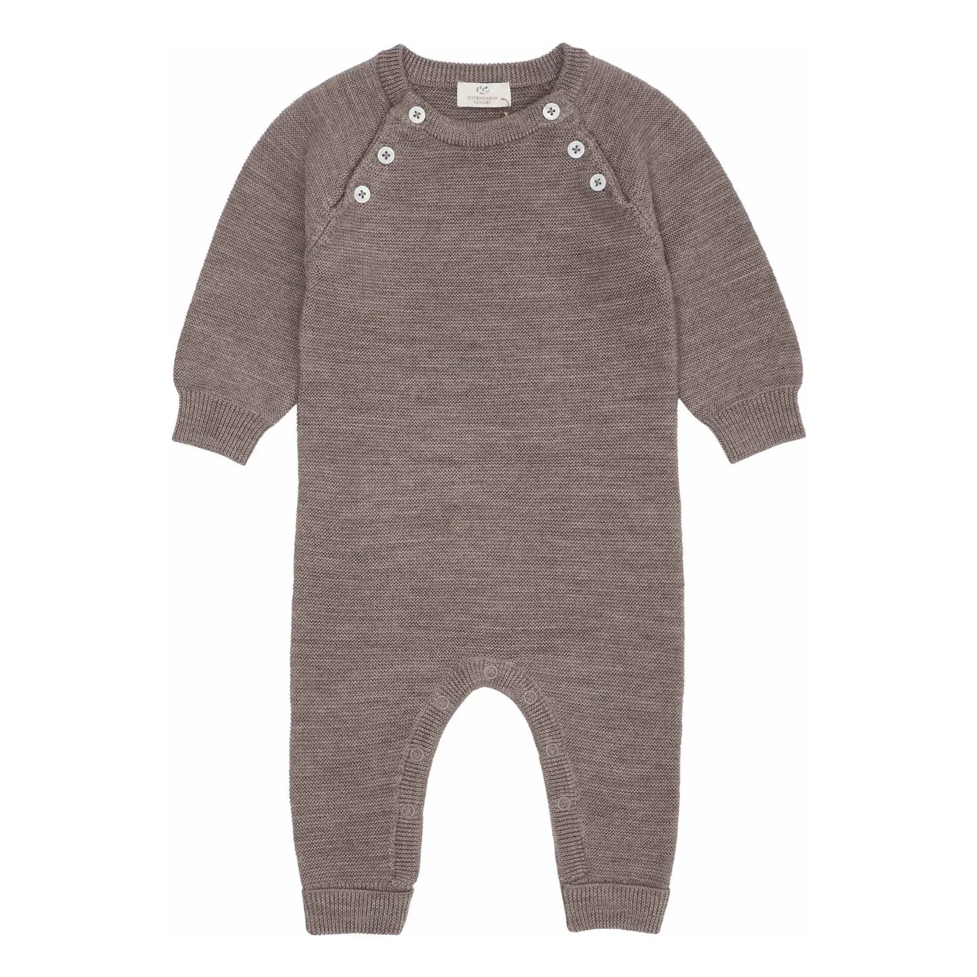 Copenhagen Colors - Merino wool jumpsuit | Beige