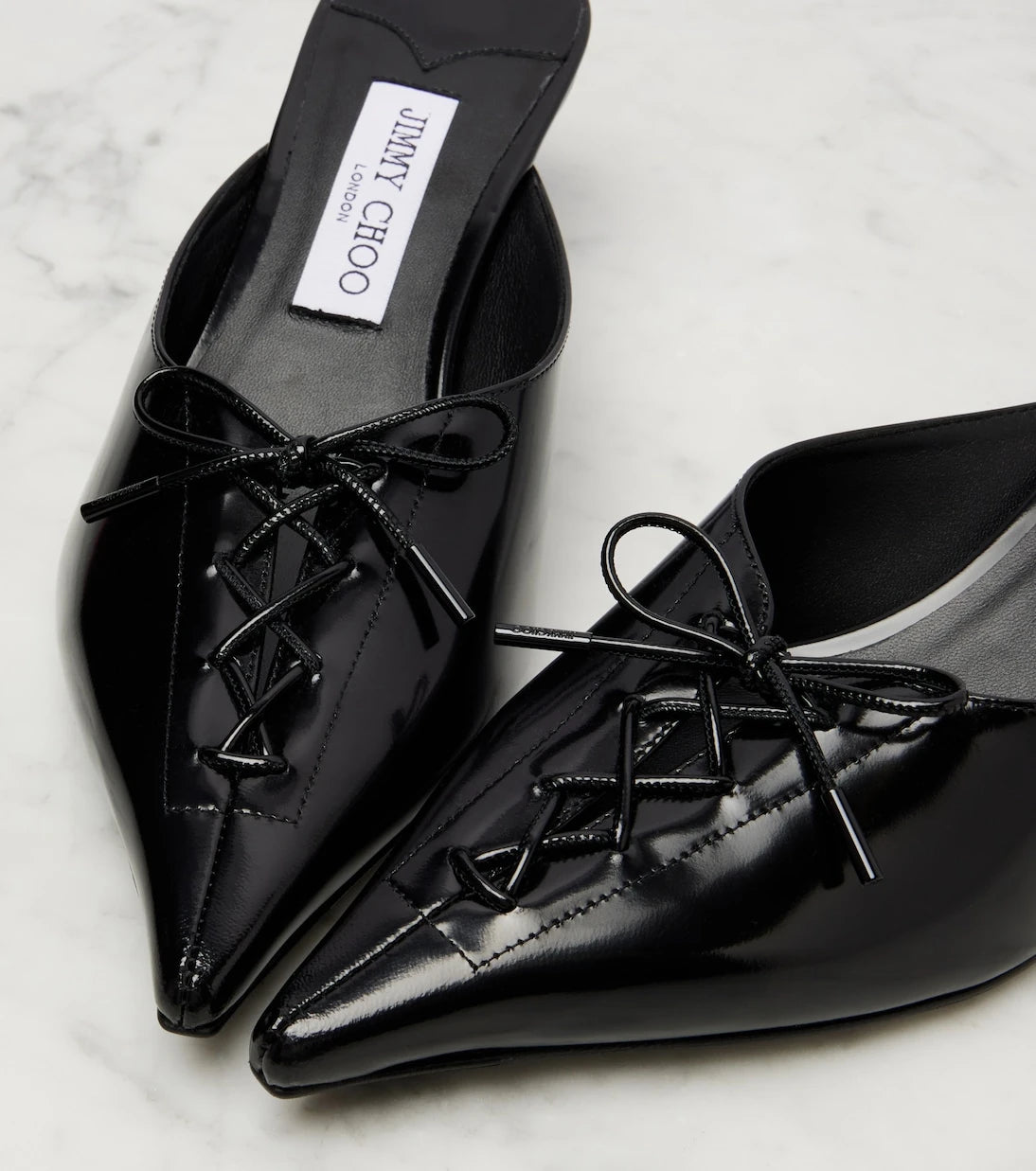 Jimmy Choo - Scarlett 50 leather mules