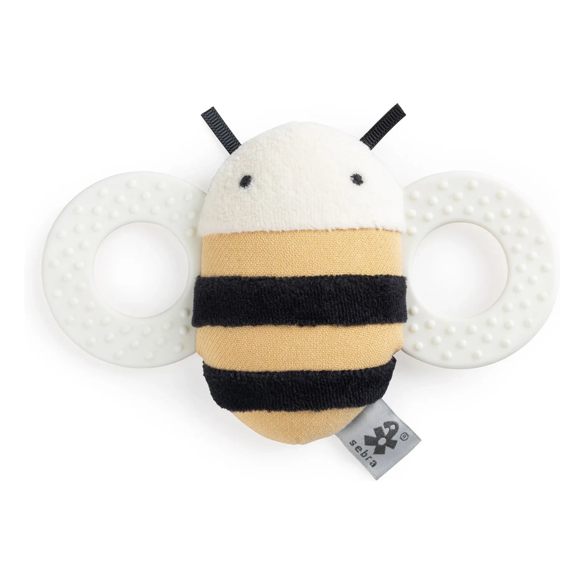 Sebra - Billy the bee rattle | Yellow