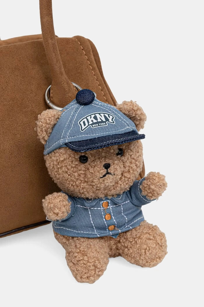 DKNY чанта дамска от имитация на велур