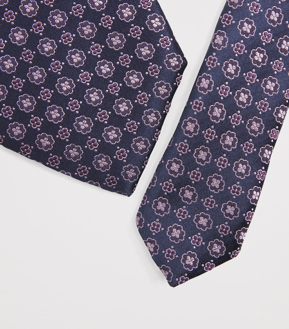 Eton Silk Floral Tie