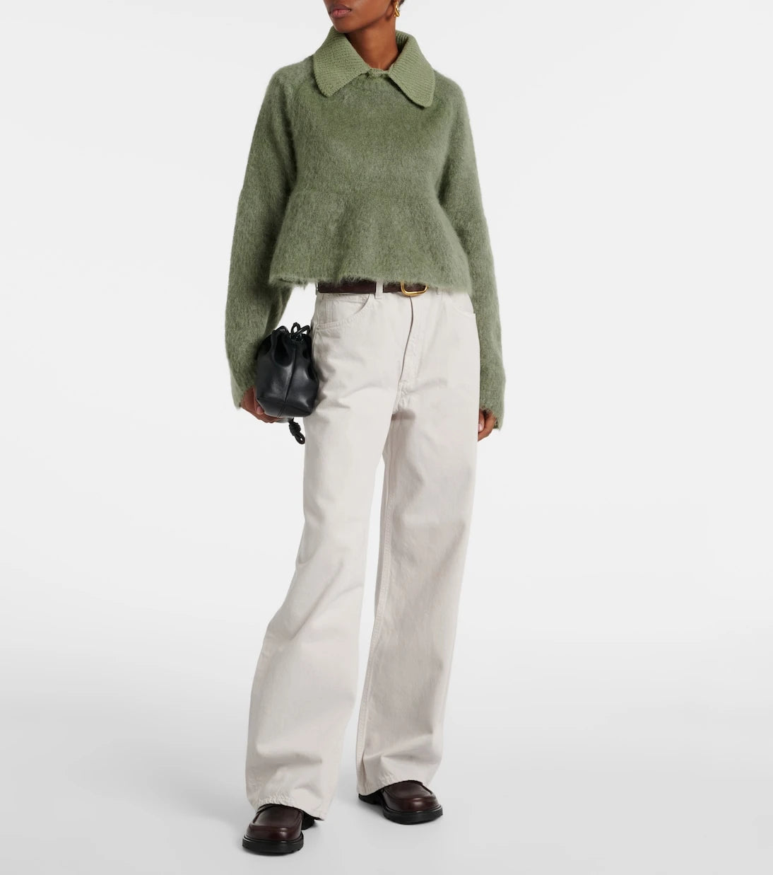 Agolde - Low Curve mid-rise wide-leg jeans