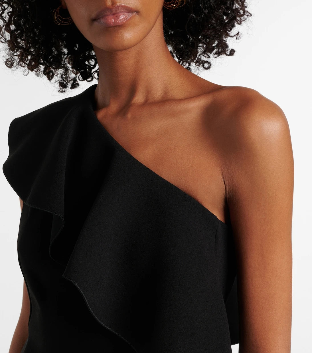 Max Mara - Giacomo ruffled sablé minidress