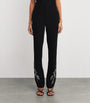 Cinq A Sept Black Embellished Kerry Trousers