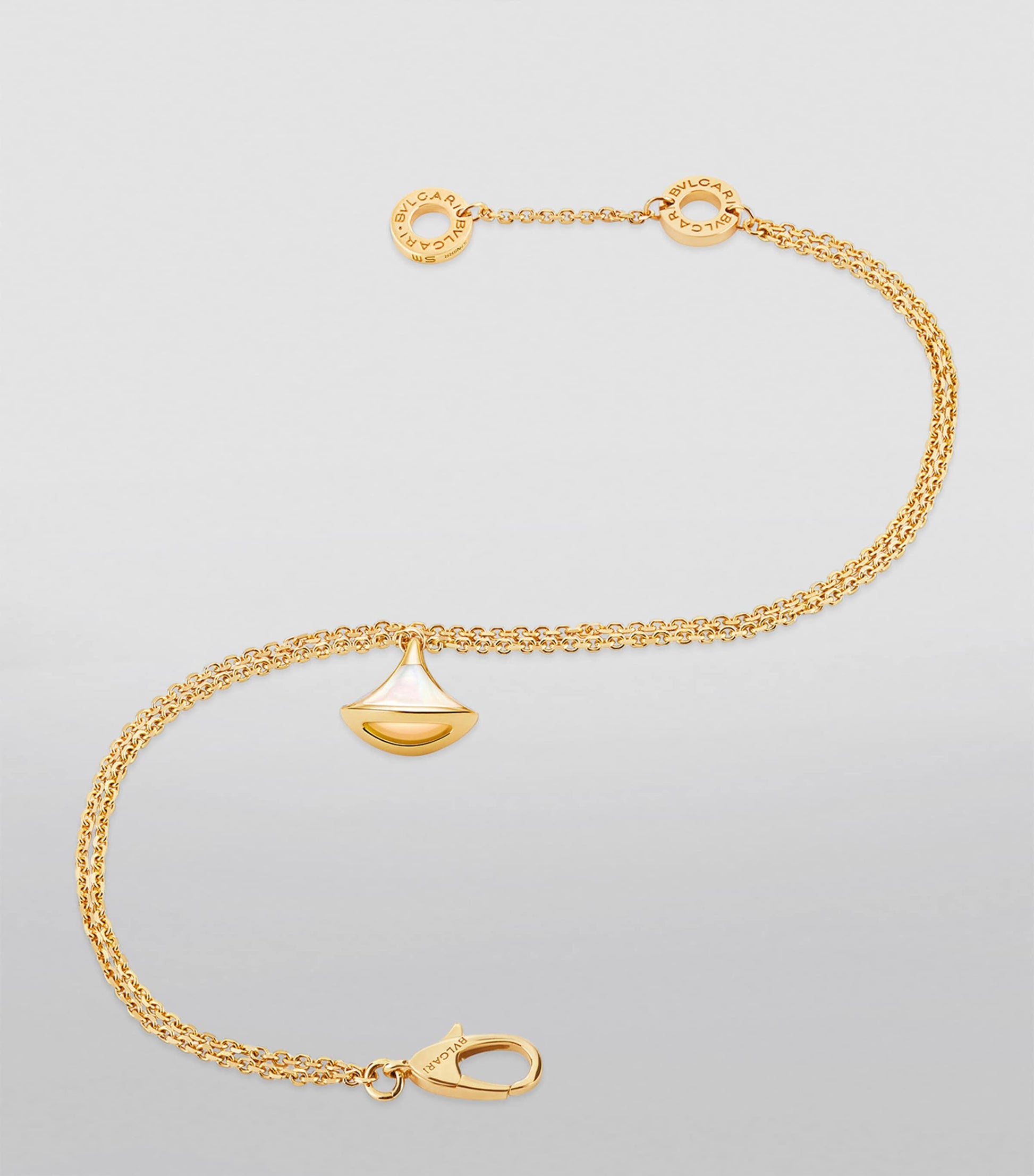 Yellow Gold and Mother-of-Pearl Divas' Dream Bracelet