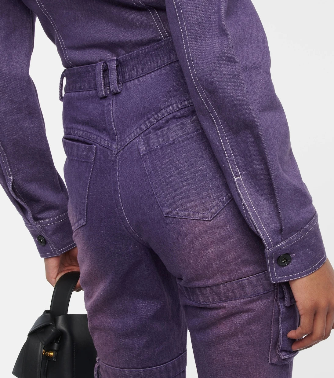 Didu - Gathered flared jeans