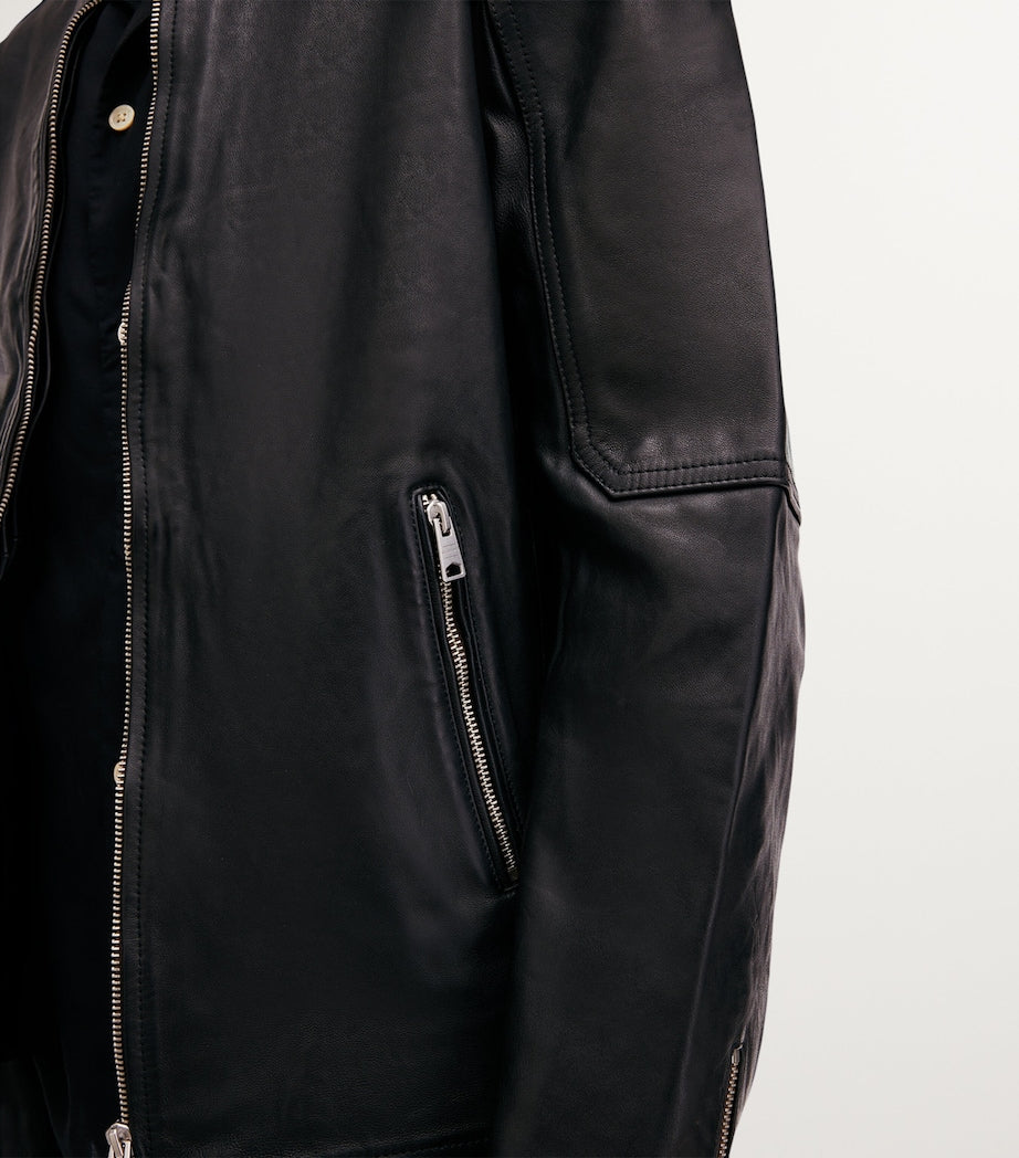 Black Cora Leather Jacket