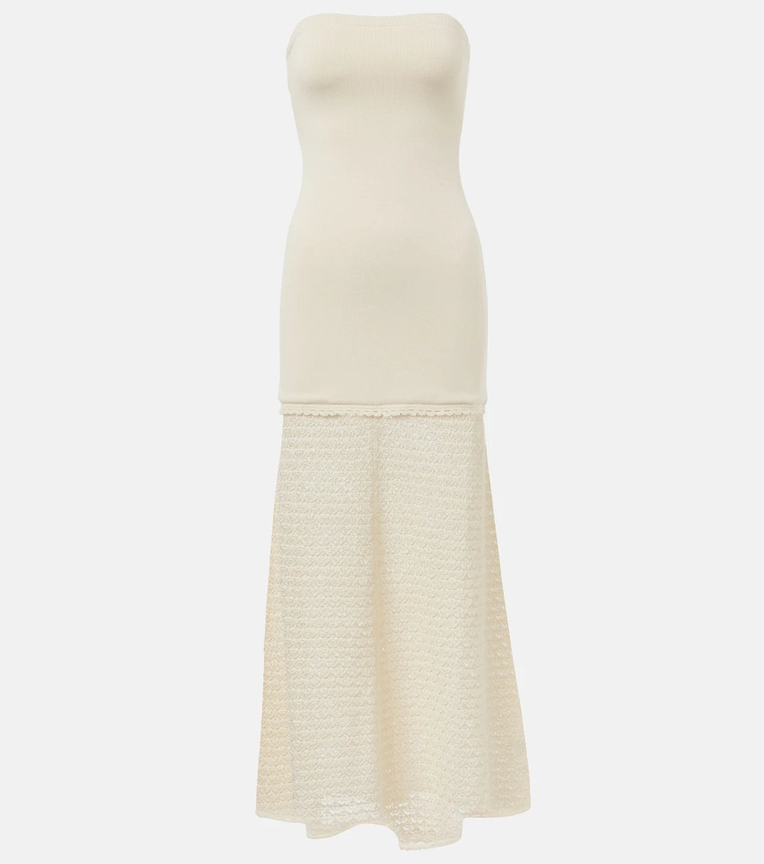 Posse - Romy crochet-trimmed maxi dress