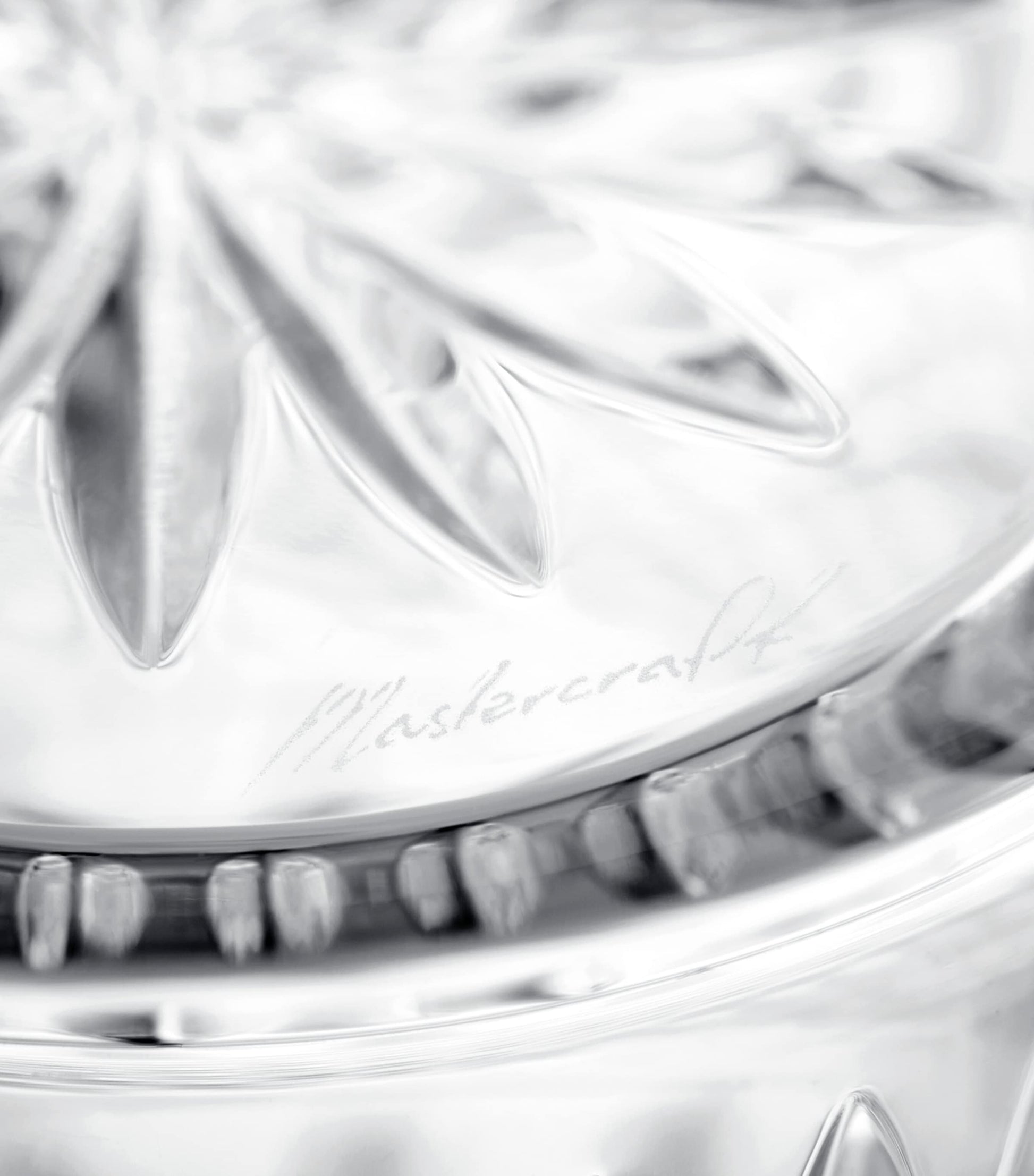 Crystal Mastercraft Irish Lace Decanter Set