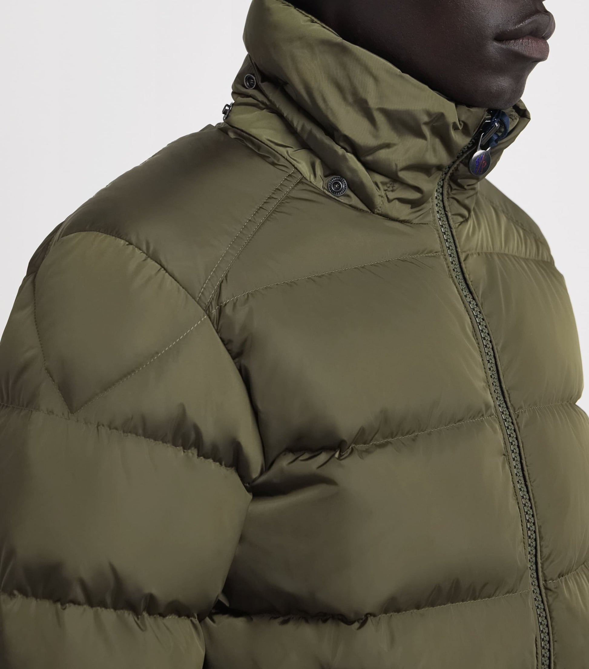 Moncler Green Down Maya Puffer Jacket