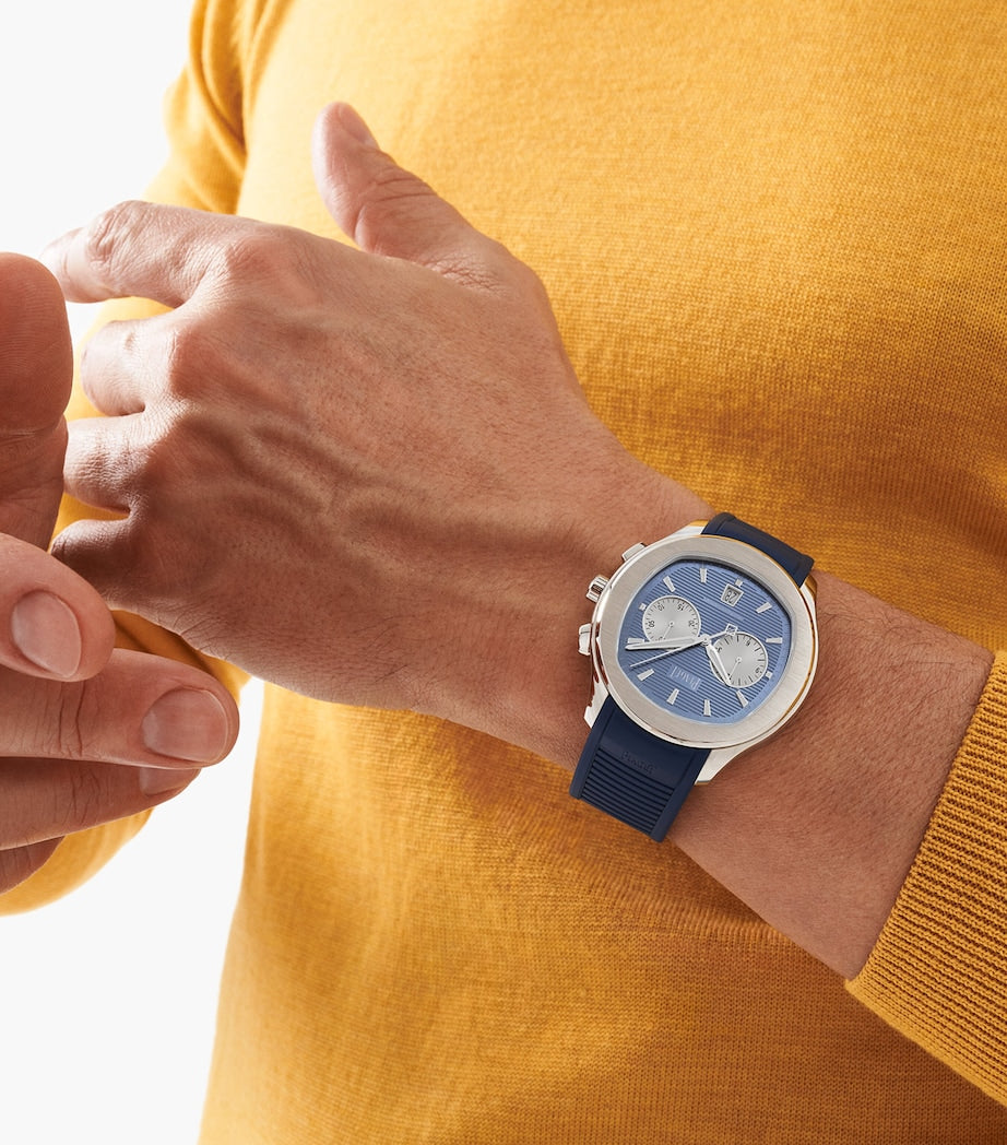 Stainless Steel Polo Chronograph Watch 42mm