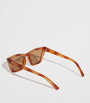 Le Specs Multi Tortoiseshell Cat Eye Velodrome Sunglasses