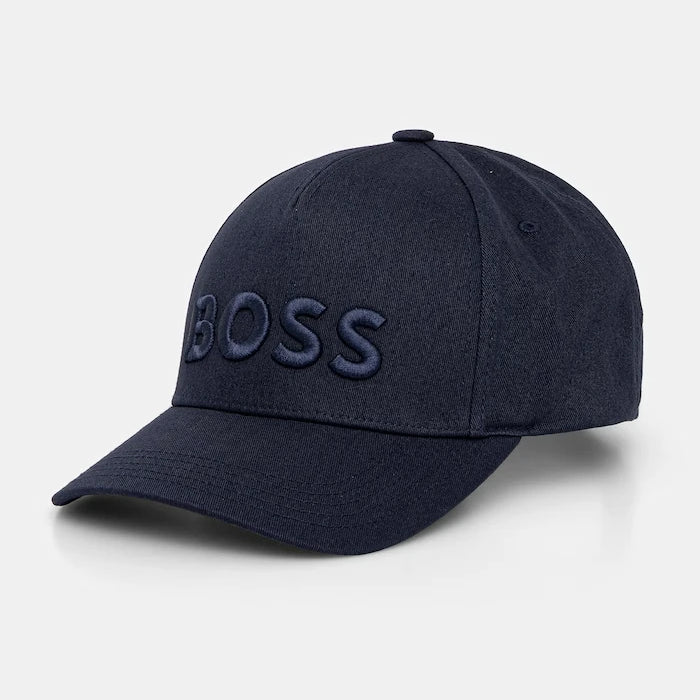 Памучна шапка с козирка BOSS Boss
