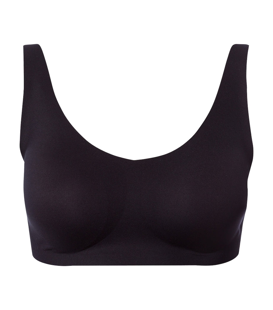 Hanro Black Invisible Touch Soft Cup Bra