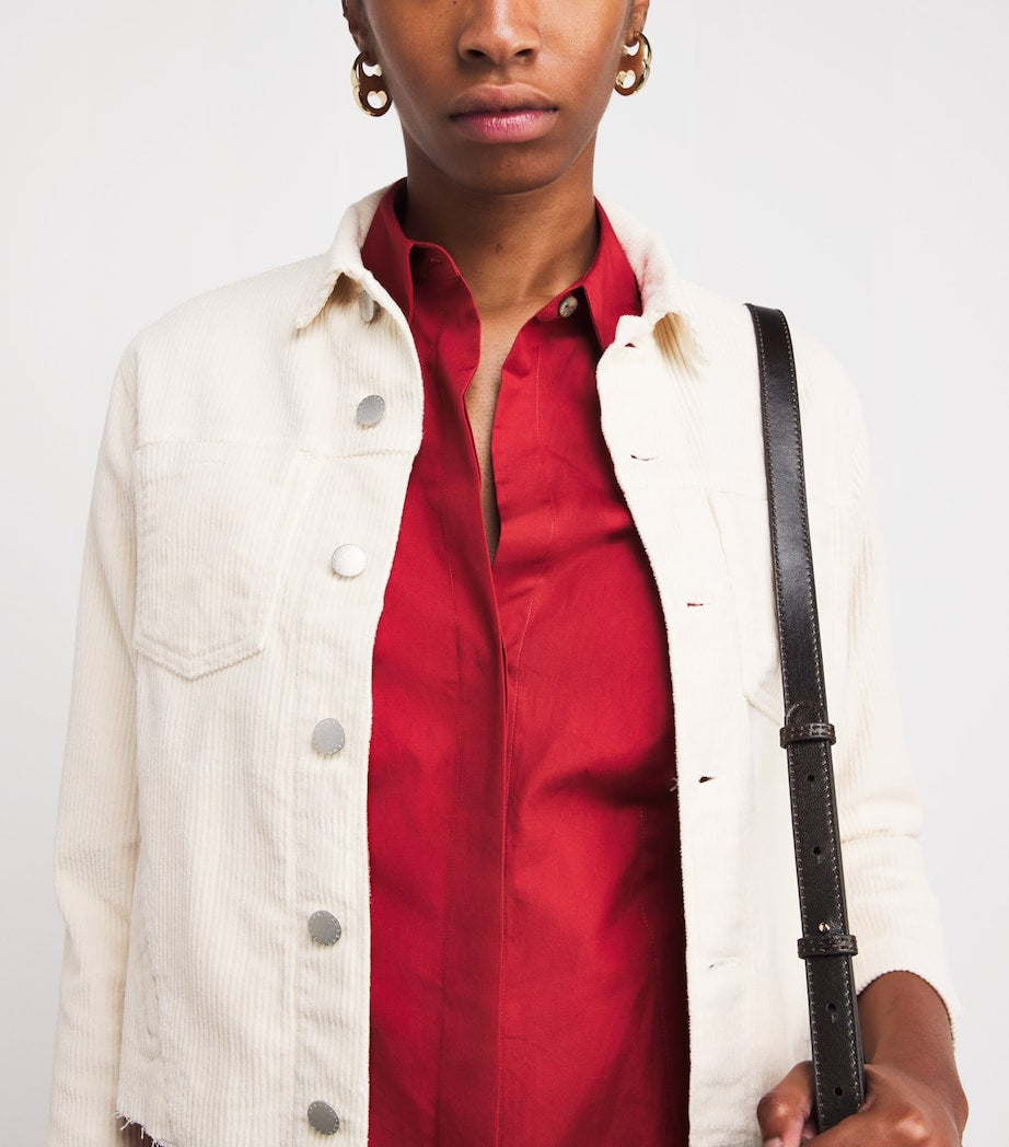 Corduroy Janelle Jacket FRENCH VANILLA